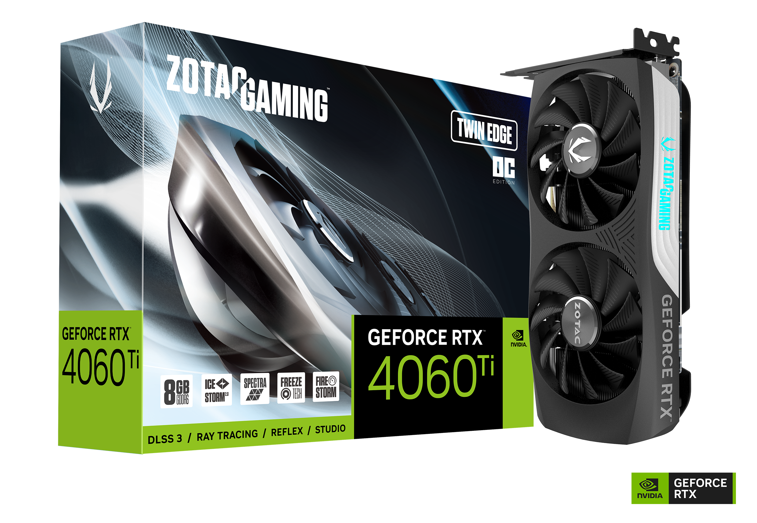 ZOTAC Gaming GeForce RTX 4060 Ti Twin Edge OC